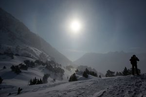 Snow shoes, Aigües Tortes, March 2010