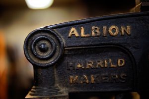 Old printing presses, June 2016