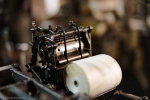 Old printing presses, June 2018